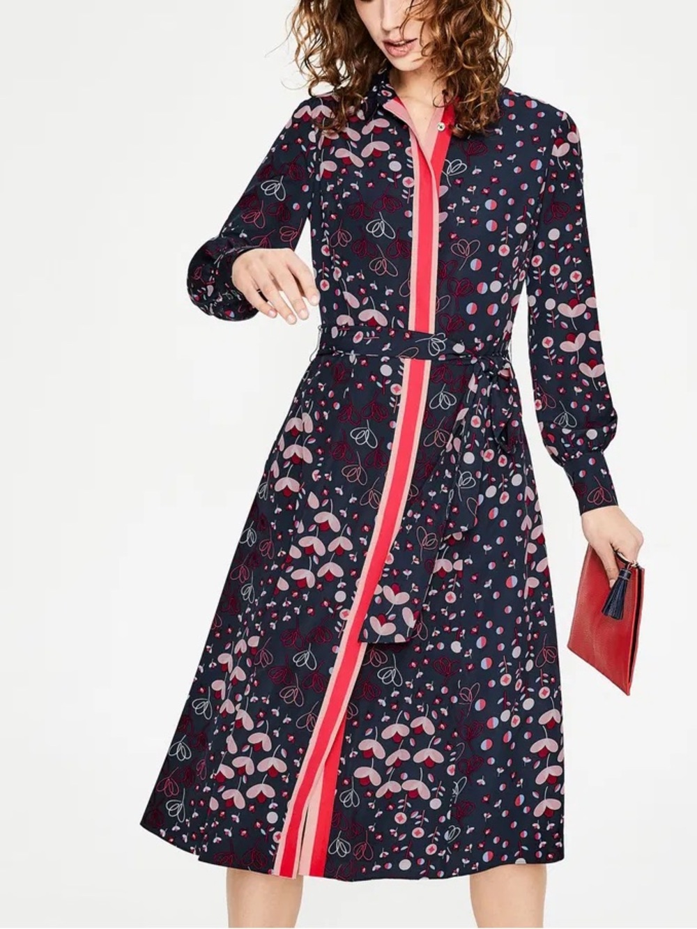 Boden Floral Pippa Shirt Dress